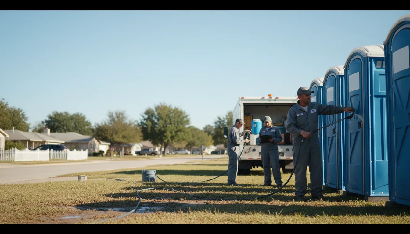Long-Term Portable Toilet Rental in Yerkes, KY near me